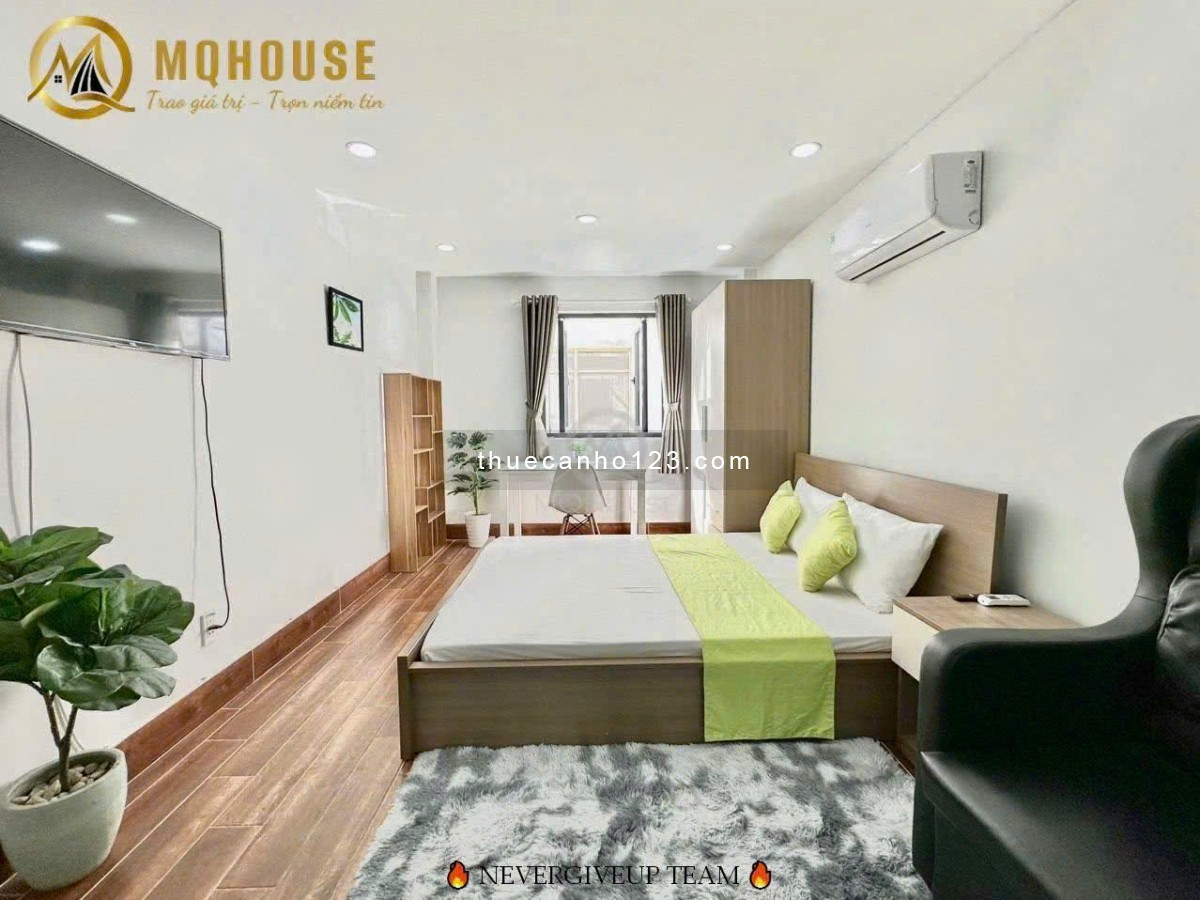 Cho thuê CH Nguyễn Gia Trí - Nhà mới 100%, full tiện nghi, thang máy - Gần ĐH Ngoại Thương, Hutech