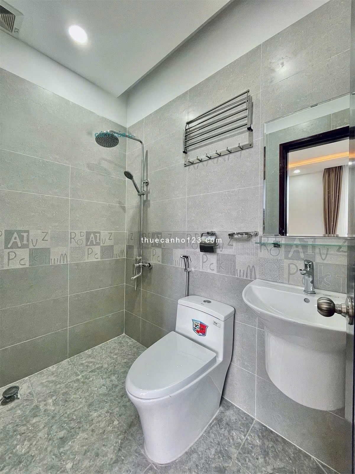 Căn hộ 1PN bancol - Nội thất hiện đại, thang máy, nhà mới - Vòng xoay Điện Biên Phủ, tiện qua Q1