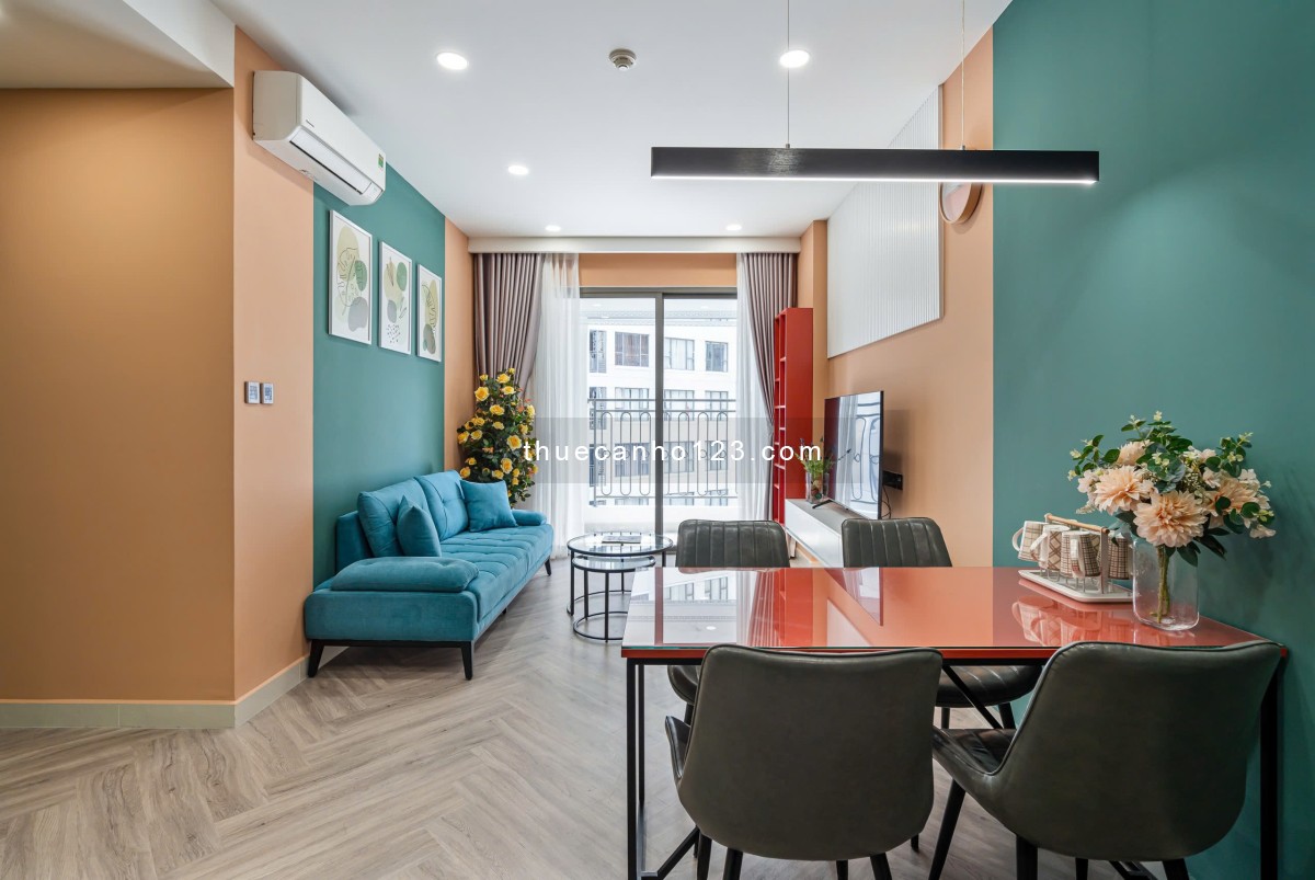 Cho Thuê Gấp 2 Phòng Ngủ Sài Gòn Royal Quận 4, nội thất đẹp ở liền