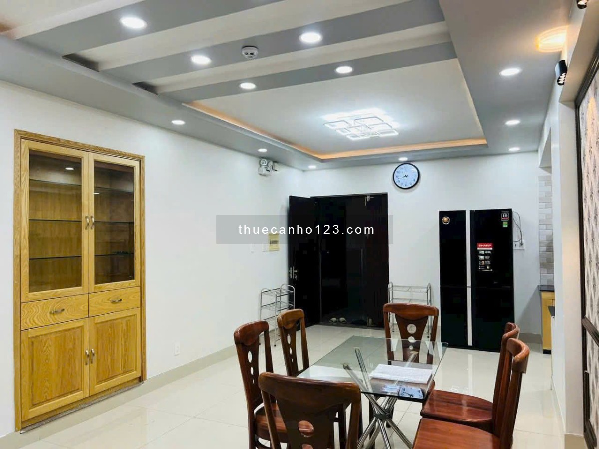 Chung cư Carillon 5, Luỹ Bán Bích, TP: 2p ngủ, 2wc, nội thất mới 12tr/tháng