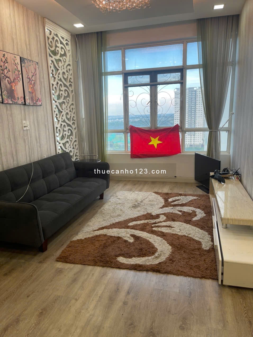 Cho thuê căn hộ Phú Hoàng Anh nhiều diện tích Full nội thất mới, vào ở ngay