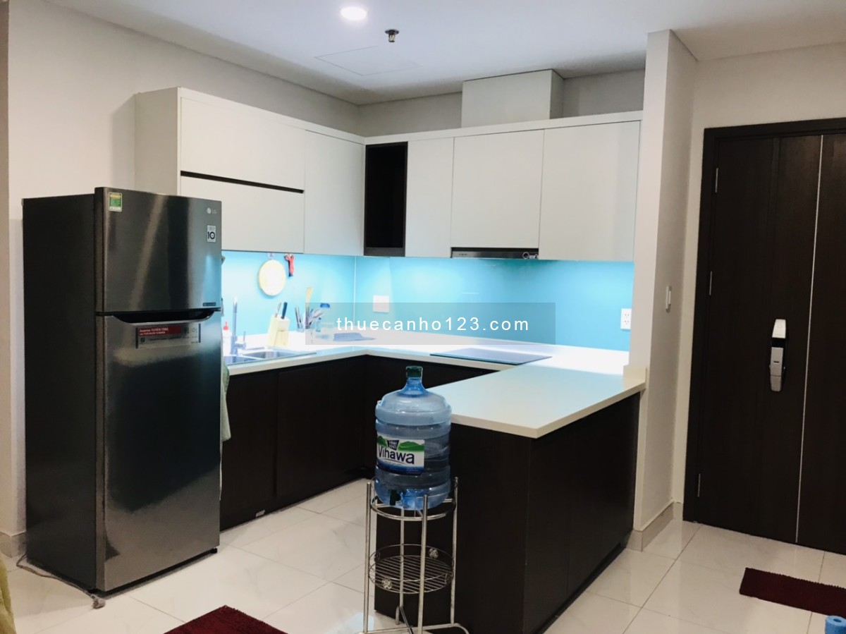 Cho thuê căn hộ 2PN, 2 NVS, phòng khách full nội thất cao cấp tại chung cư Hưng Phát 2 Silver star