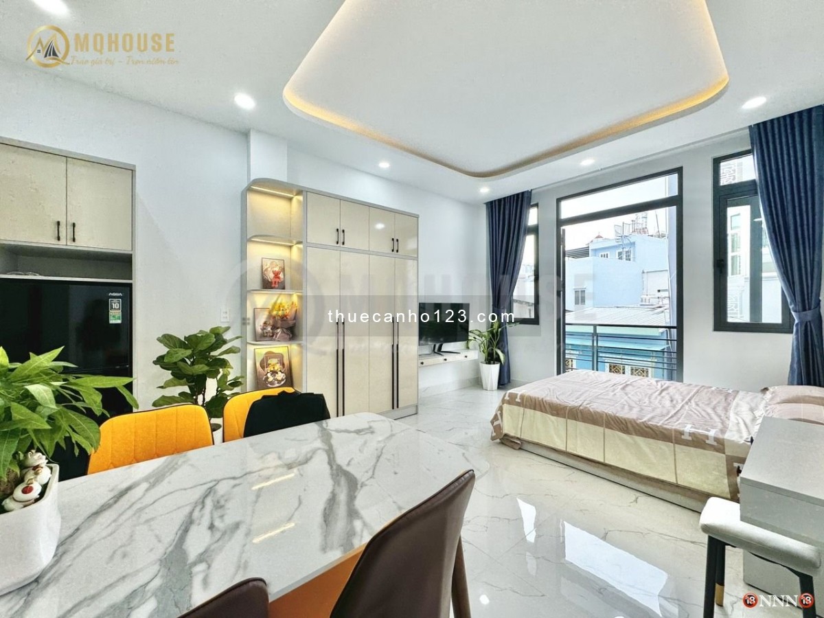 [Hot] Studio bancol 40m2 - Nội thất xịn, thang máy, máy giặt riêng. Ngay Phan Đăng Lưu