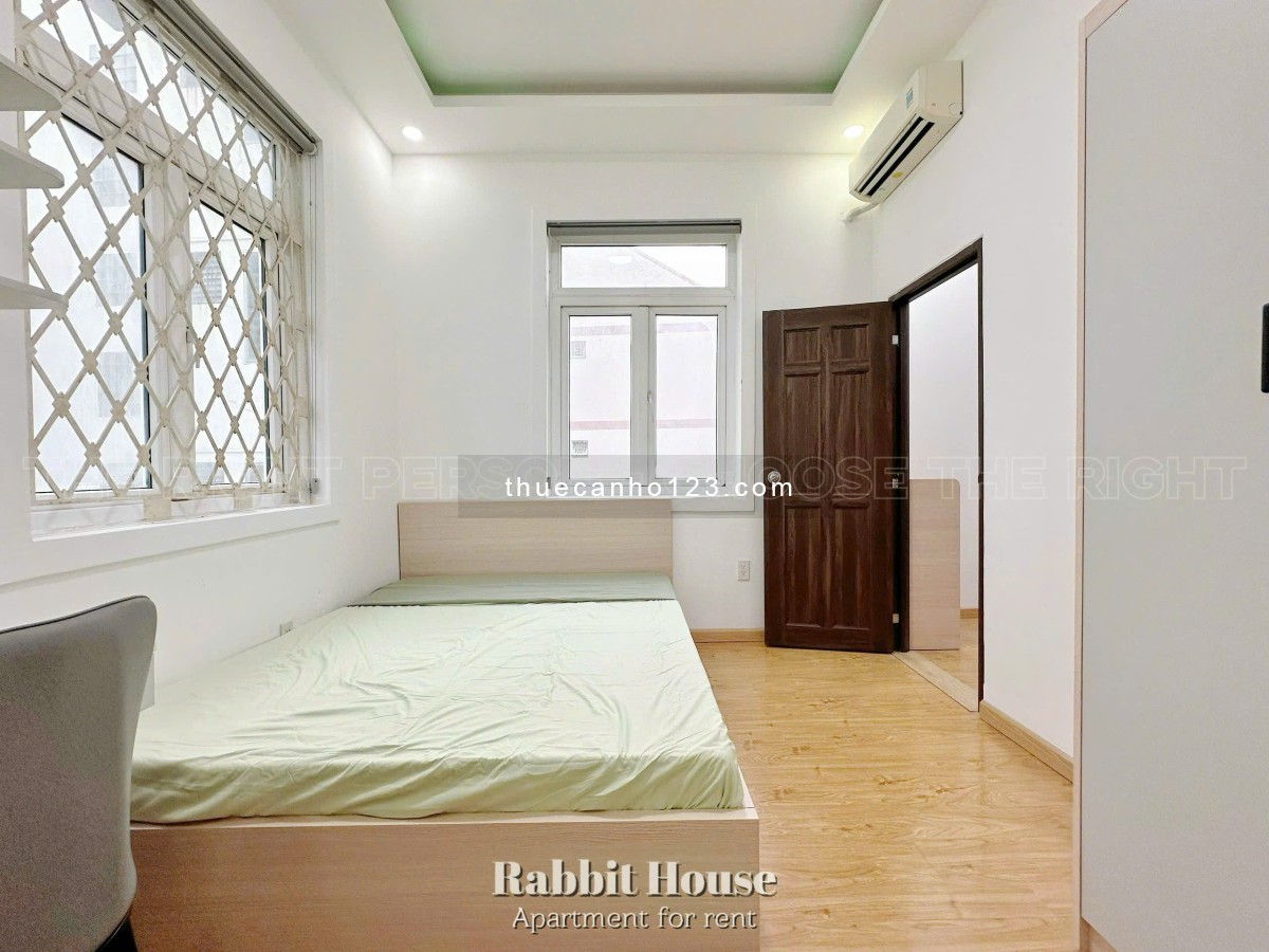 Cho thuê căn hộ 1PN 40m2 - Nhà mới, nội thất xịn, siêu thoáng mát - Ngay Điện Biên Phủ