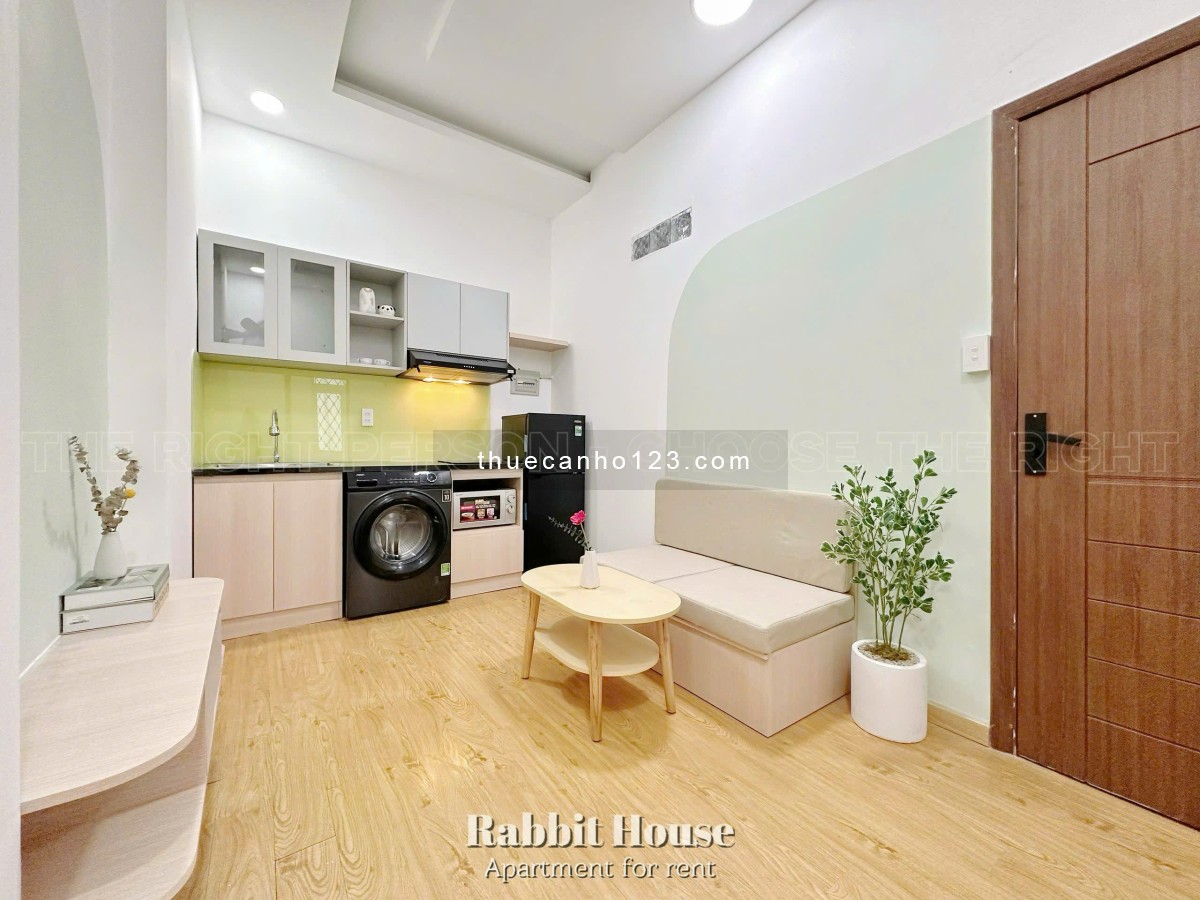 Cho thuê căn hộ 1PN 40m2 - Nhà mới, nội thất xịn, siêu thoáng mát - Ngay Điện Biên Phủ