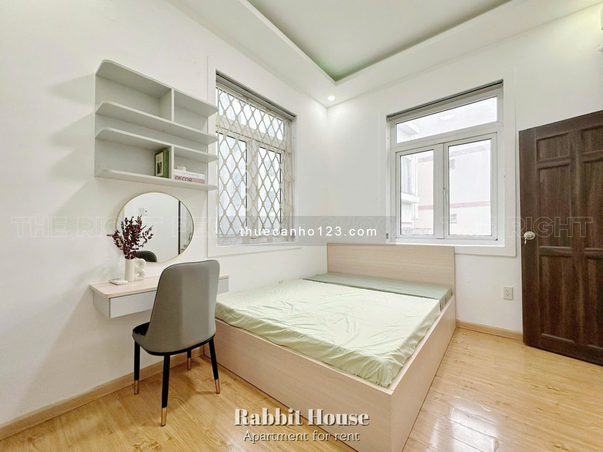 Cho thuê căn hộ 1PN 40m2 - Nhà mới, nội thất xịn, siêu thoáng mát - Ngay Điện Biên Phủ