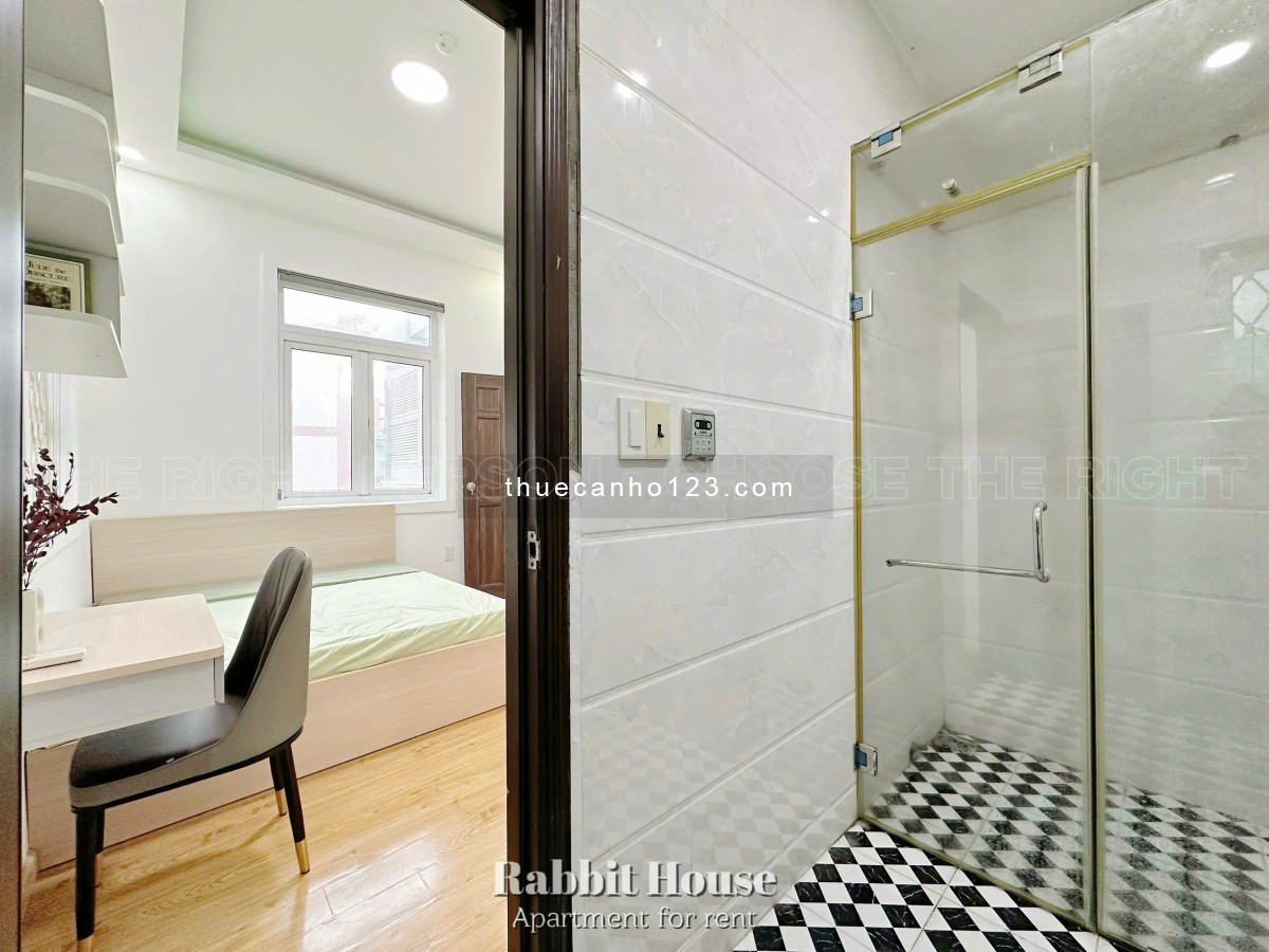 Cho thuê căn hộ 1PN 40m2 - Nhà mới, nội thất xịn, siêu thoáng mát - Ngay Điện Biên Phủ