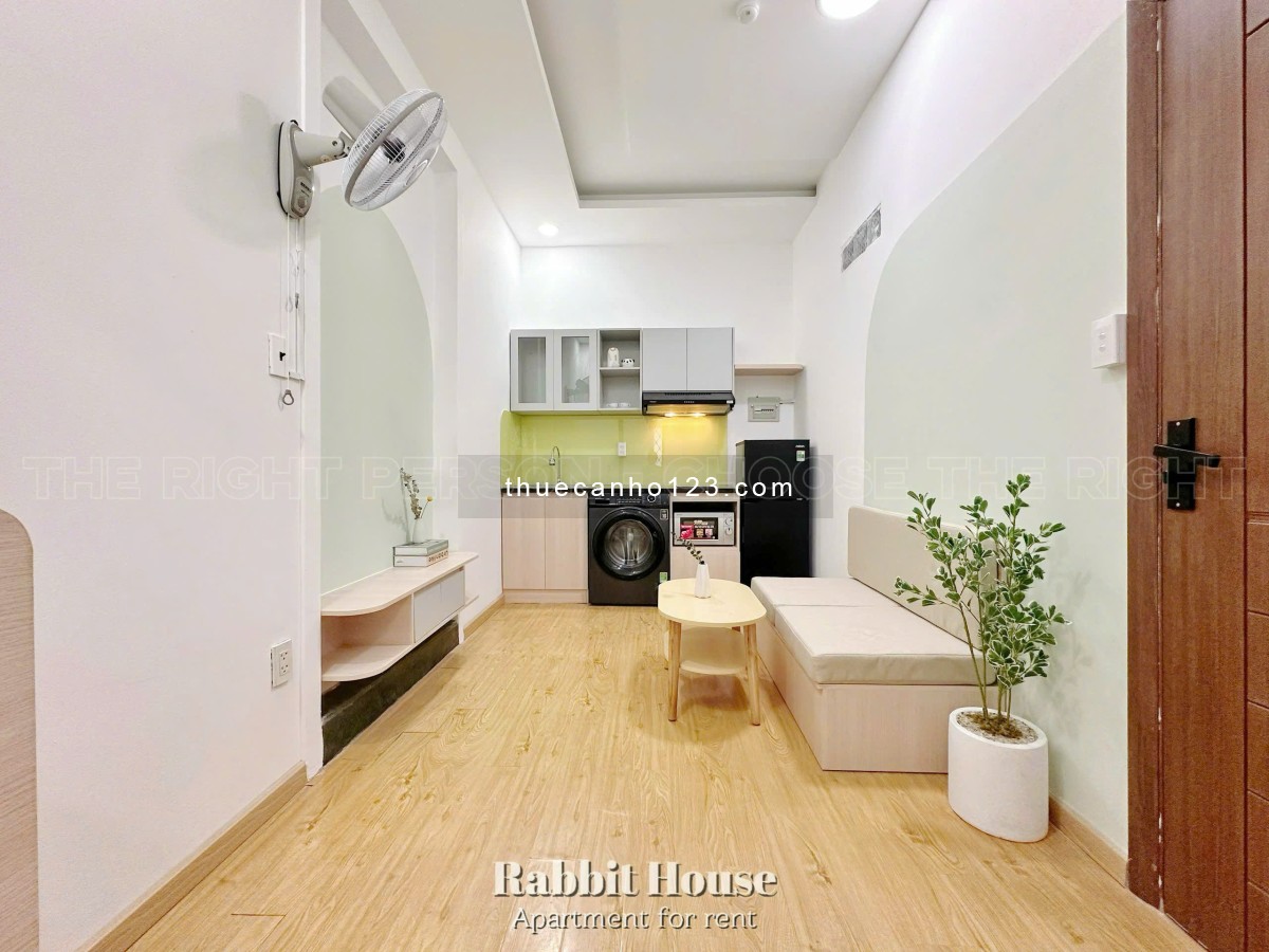 Cho thuê căn hộ 1PN 40m2 - Nhà mới, nội thất xịn, siêu thoáng mát - Ngay Điện Biên Phủ