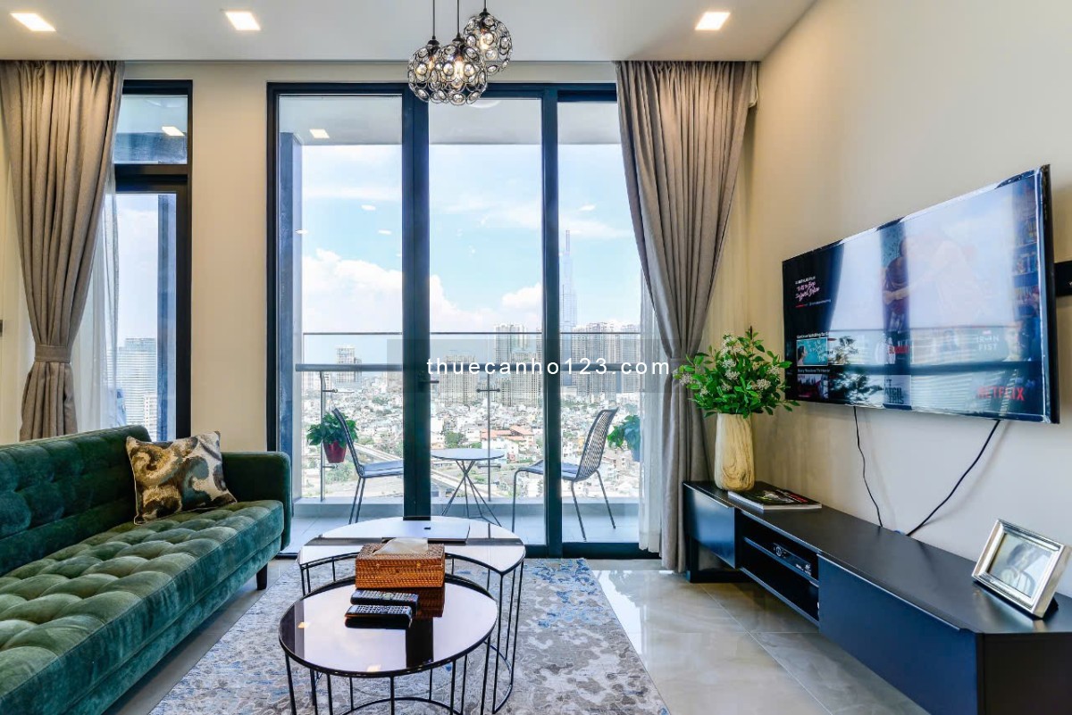 Cho thuê căn hộ 2PN, 2WC, 72m2 tại Vinhomes Golden River BaSon, giá chỉ 25 triệu view Landmark