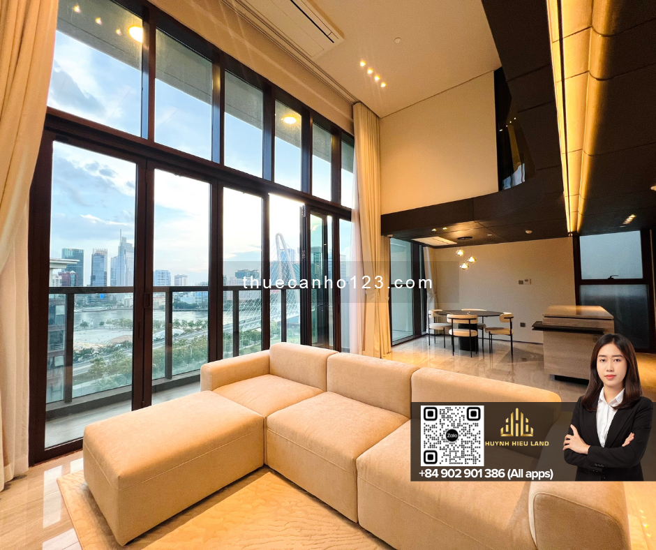 THE GALLERIA CHO THUÊ PENTHOUSE 3 PHÒNG NGỦ | THIẾT KẾ ĐẶC BIỆT CHỈNH CHU | VIEW 360