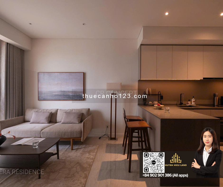 Opera cho thuê 1PN đầy đủ nội thất, tầng cao - giỏ hàng Opera cho thuê cập nhật mới nhất