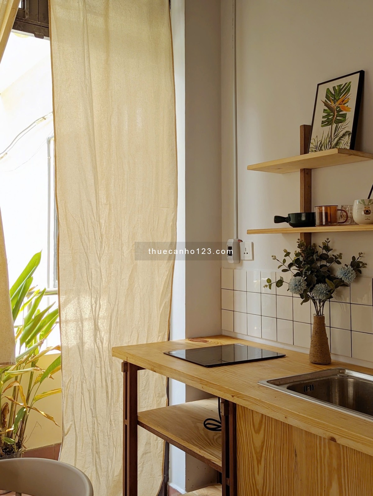 Cho Thuê Căn Hộ Duplex Gác Gỗ Nghệ – Tân Bình – Gần Sân Bay & ĐH Văn Hiến, HUTECH