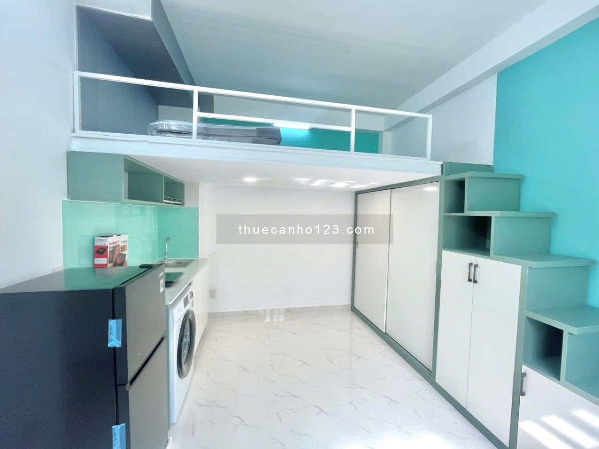 Cho thuê căn hộ thang máy hầm xe full nội thất ngay trường UEH cơ sở B