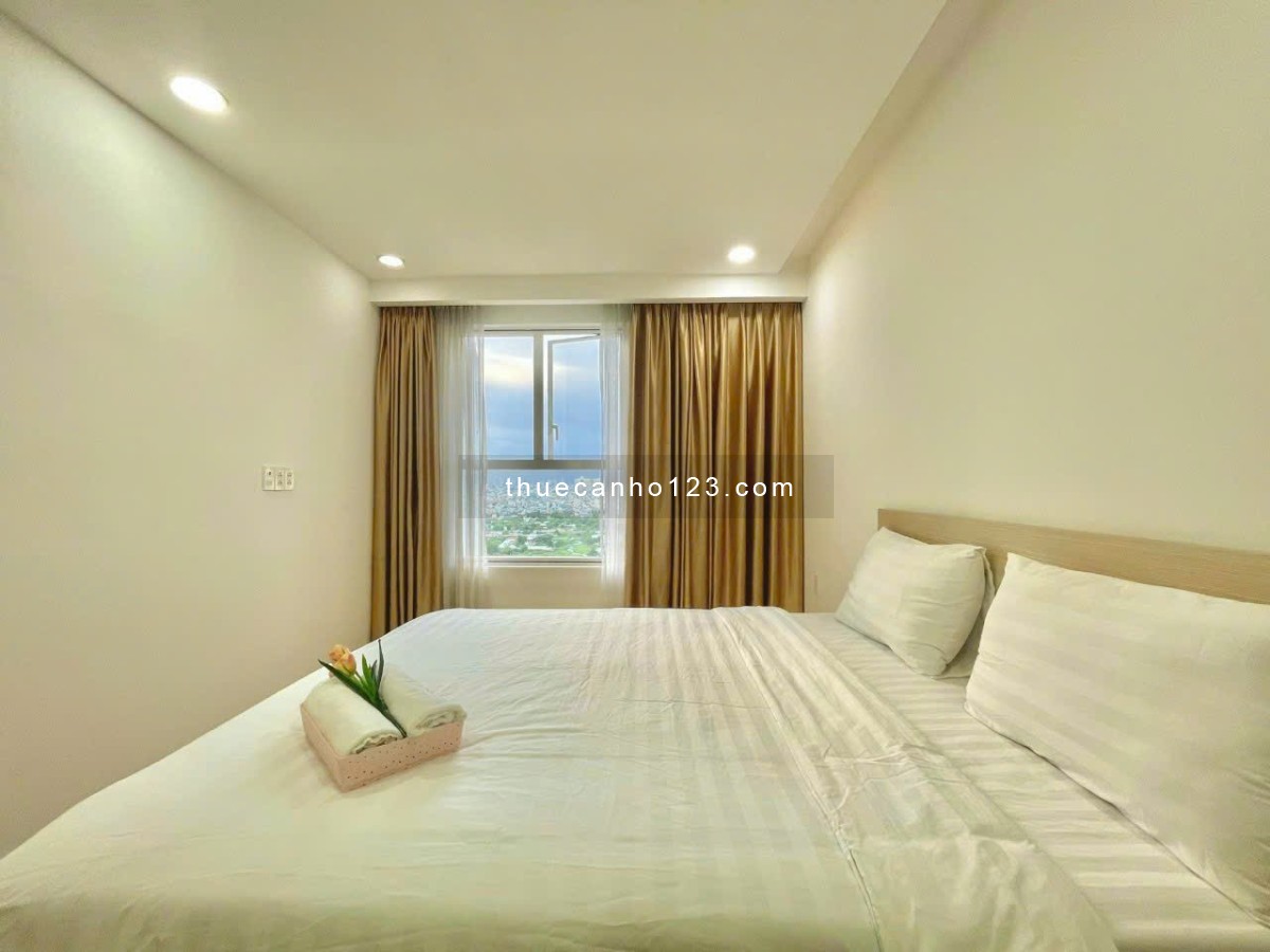 Hàng hiếm cho thuê penthouse chung cư Tôn thất Thuyết Quận 4 - 3PN2WC 105m2 full nội thất - ở liền