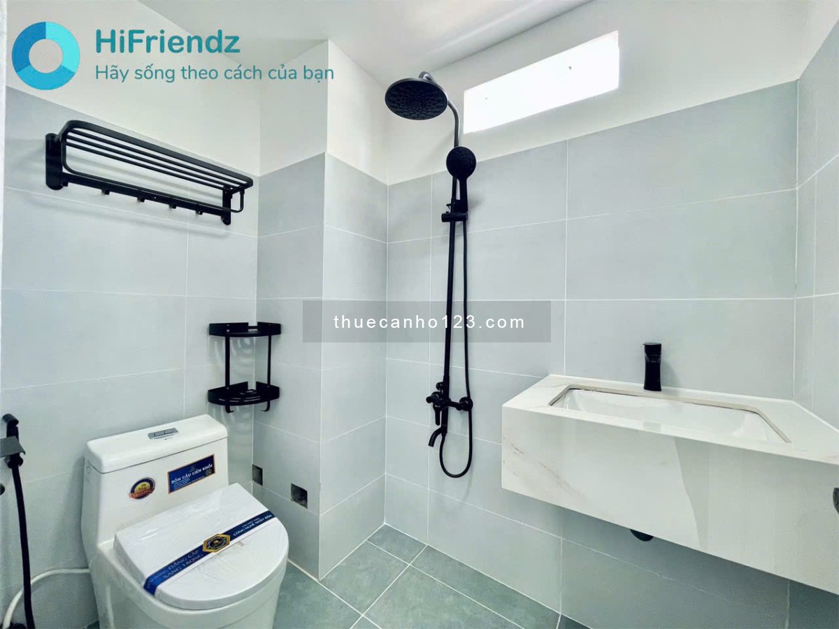 Siêu phẩm có 102 - Studio bancol 35m2 - Nội thất hiện đại, máy giặt riêng - Ngay Nguyễn Xí