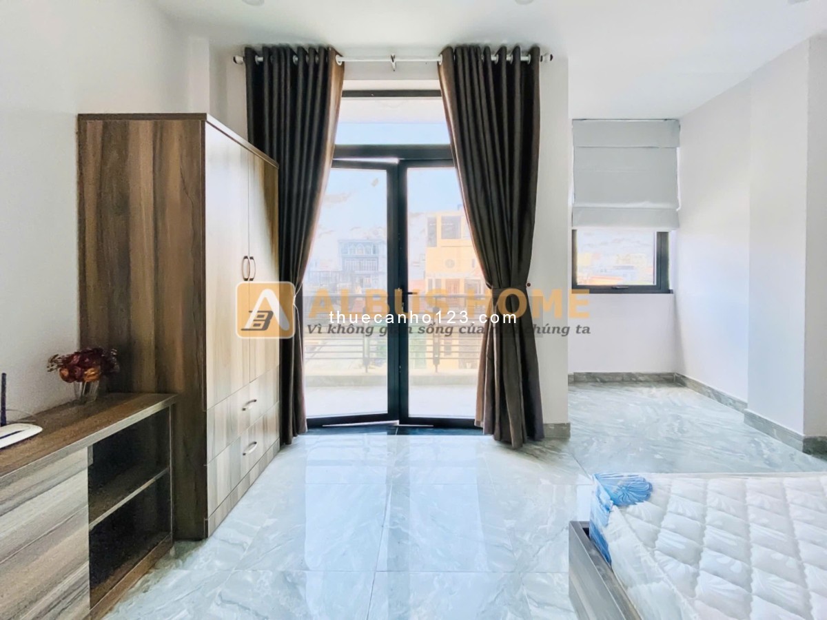 Căn 1PN Ban Công Mới Full - Gần ĐH UFM, TDTU, RMIT, NTTU, Cầu Kênh Tẻ, Cầu Him Lam, KDC Kim Sơn