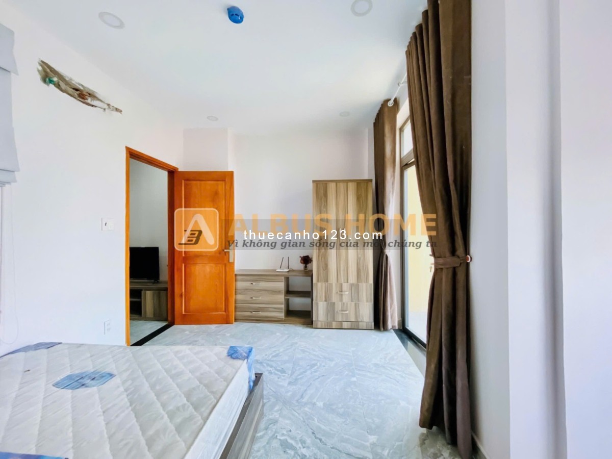 Căn 1PN Ban Công Mới Full - Gần ĐH UFM, TDTU, RMIT, NTTU, Cầu Kênh Tẻ, Cầu Him Lam, KDC Kim Sơn