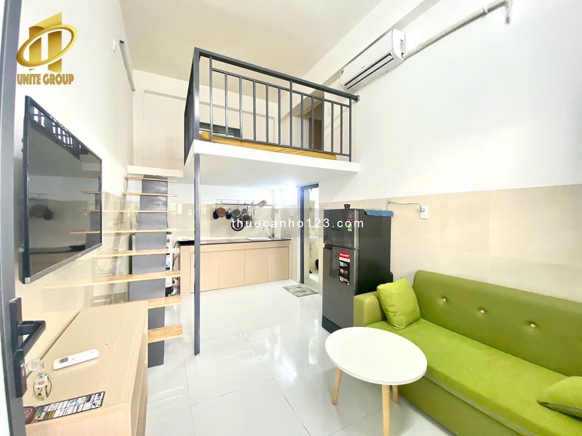 Cho thuê CHDV Duplex ban công - Mới 100% - DT 20 - 40m2 - Trung tâm quận 7 - ecogreen