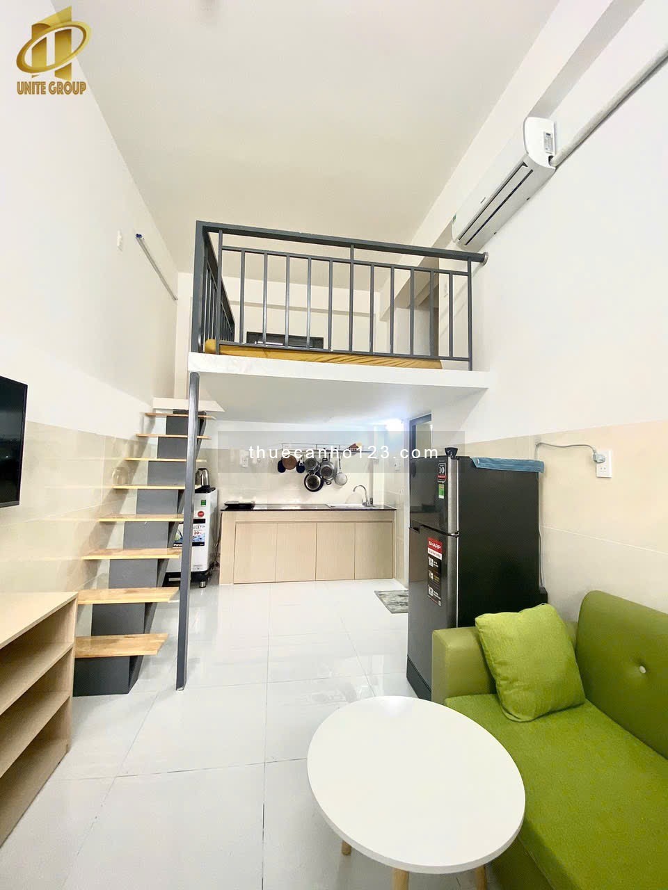 Cho thuê CHDV Duplex ban công - Mới 100% - DT 20 - 40m2 - Trung tâm quận 7 - ecogreen