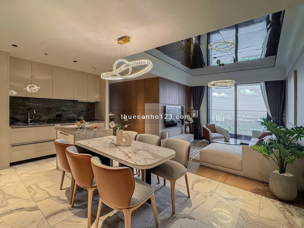 Cho thuê căn hộ 3PN Vinhomes Golden River Ba Son 120m2 nội thất cao cấp.Lh xem nhà 24/7