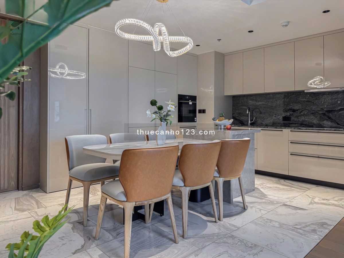 Cho thuê căn hộ 3PN Vinhomes Golden River Ba Son 120m2 nội thất cao cấp.Lh xem nhà 24/7
