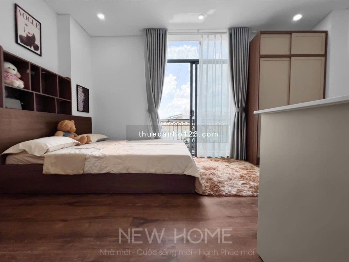 Căn hộ xịn xò full nội thất có ban công Tân Bình gần công viên Gia Định