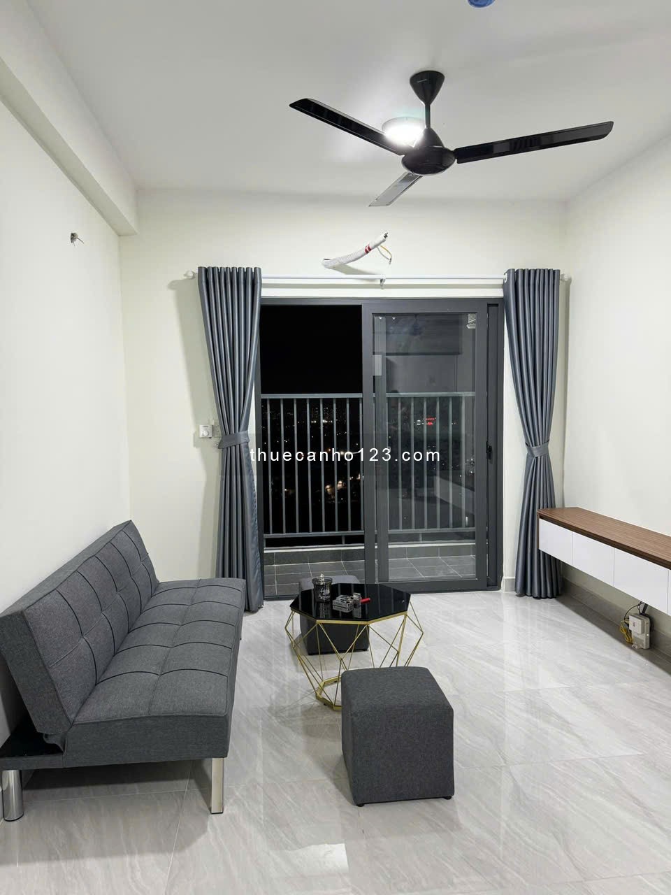 Cho thuê chung cư M-one, Nguyễn Bỉnh Khiêm, GV: 76m2, 14tr/th, 2p ngủ