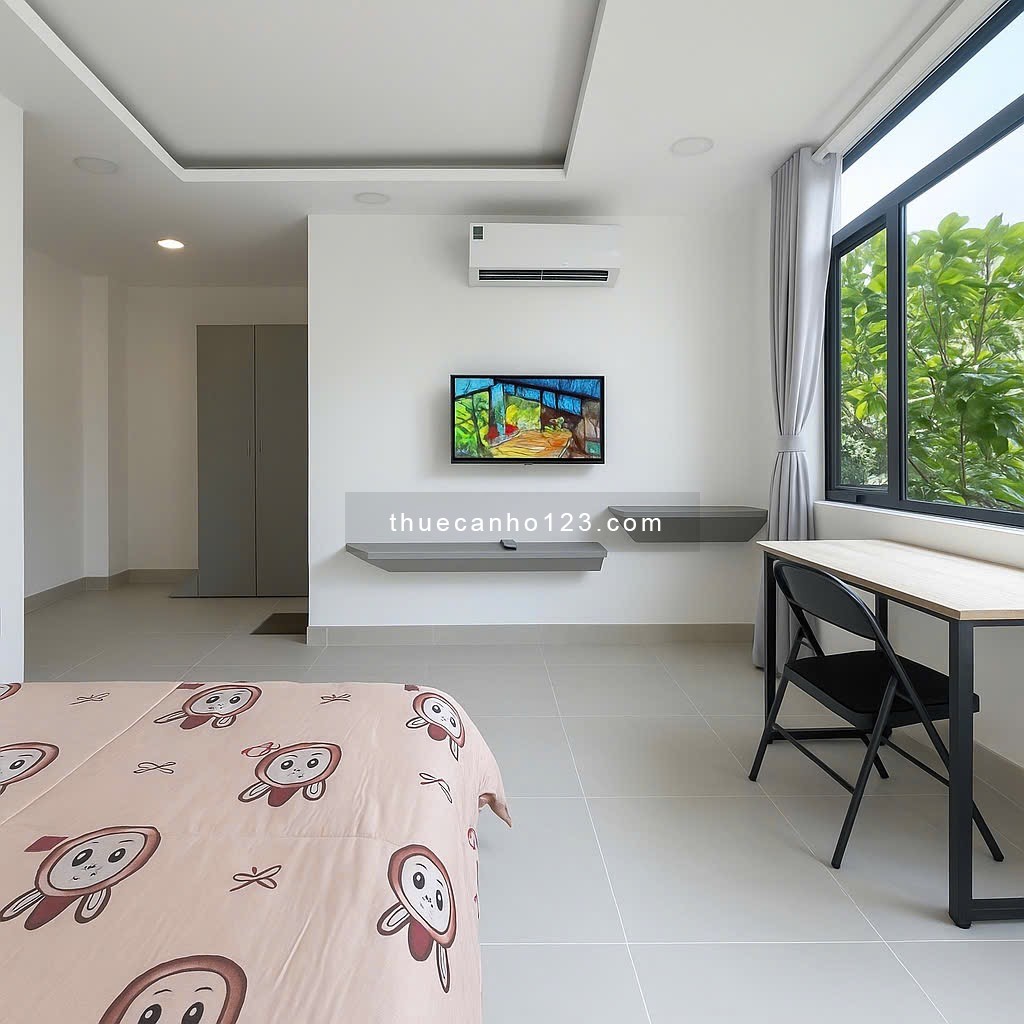 Ưu đãi giá thuê tháng đầu Studio Full nội thất Phường 22 Quận Bình Thạnh Đường Võ Duy Ninh