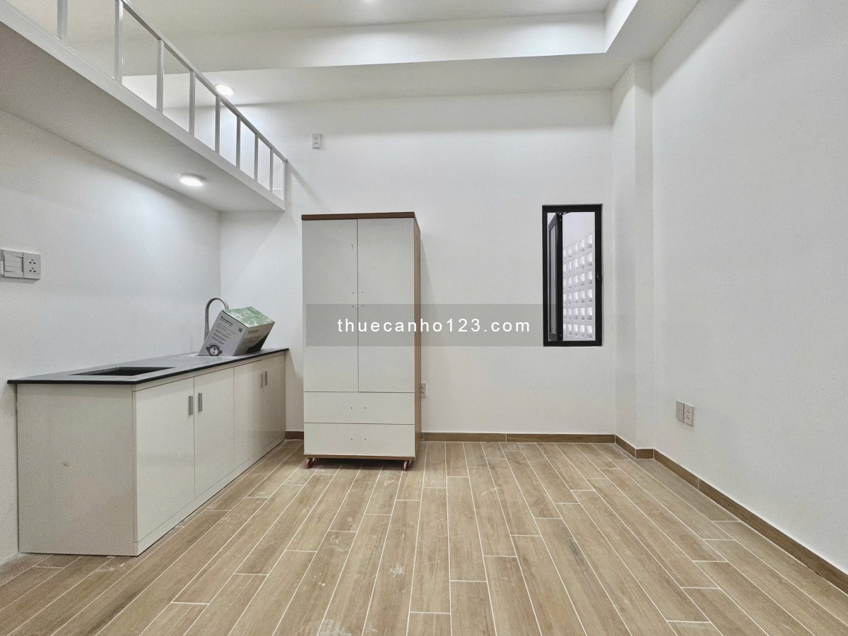 Căn Hộ Mới Xây Ngay Hai Bà Trưng, Tân Định Quận 1 Dạng Phòng Duplex/ Gác Cao Có Thang Máy, Bảo Vệ
