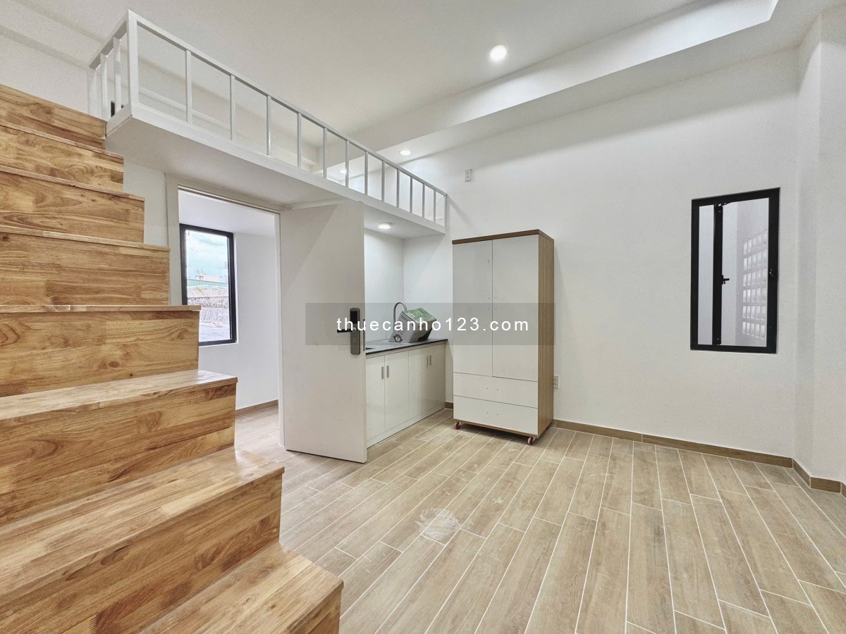 Căn Hộ Mới Xây Ngay Hai Bà Trưng, Tân Định Quận 1 Dạng Phòng Duplex/ Gác Cao Có Thang Máy, Bảo Vệ
