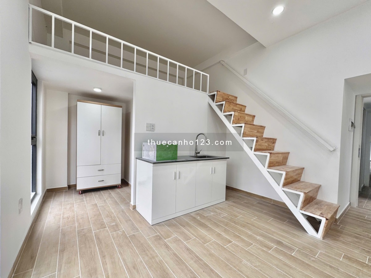 Căn Hộ Mới Xây Ngay Hai Bà Trưng, Tân Định Quận 1 Dạng Phòng Duplex/ Gác Cao Có Thang Máy, Bảo Vệ