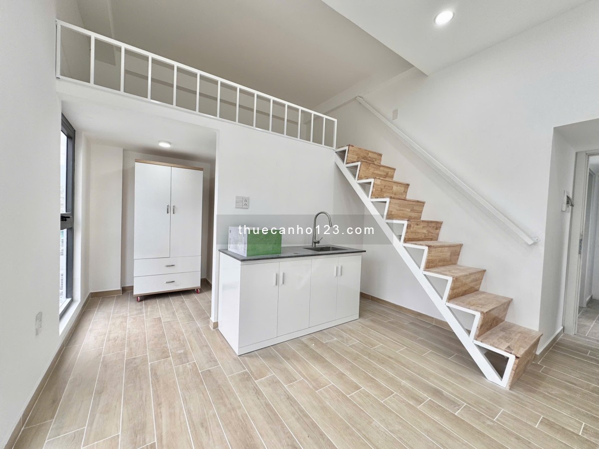 Căn Hộ Mới Xây Ngay Hai Bà Trưng, Tân Định Quận 1 Dạng Phòng Duplex/ Gác Cao Có Thang Máy, Bảo Vệ
