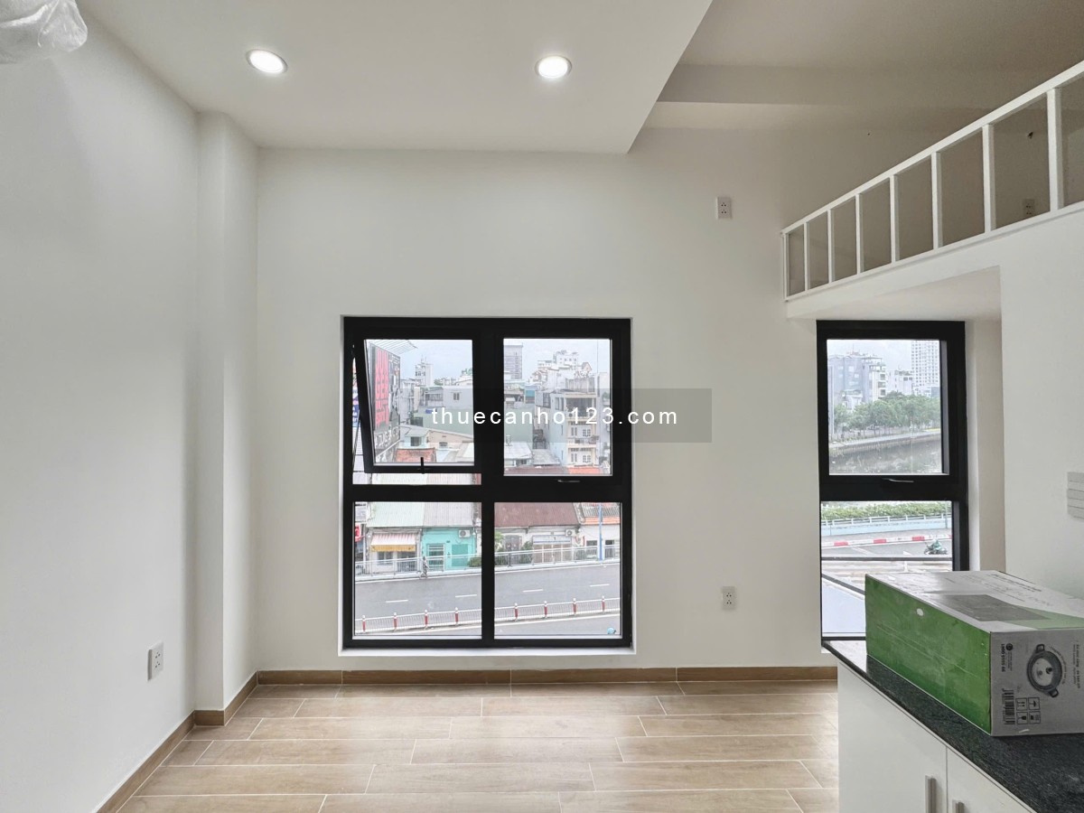 Căn Hộ Mới Xây Ngay Hai Bà Trưng, Tân Định Quận 1 Dạng Phòng Duplex/ Gác Cao Có Thang Máy, Bảo Vệ