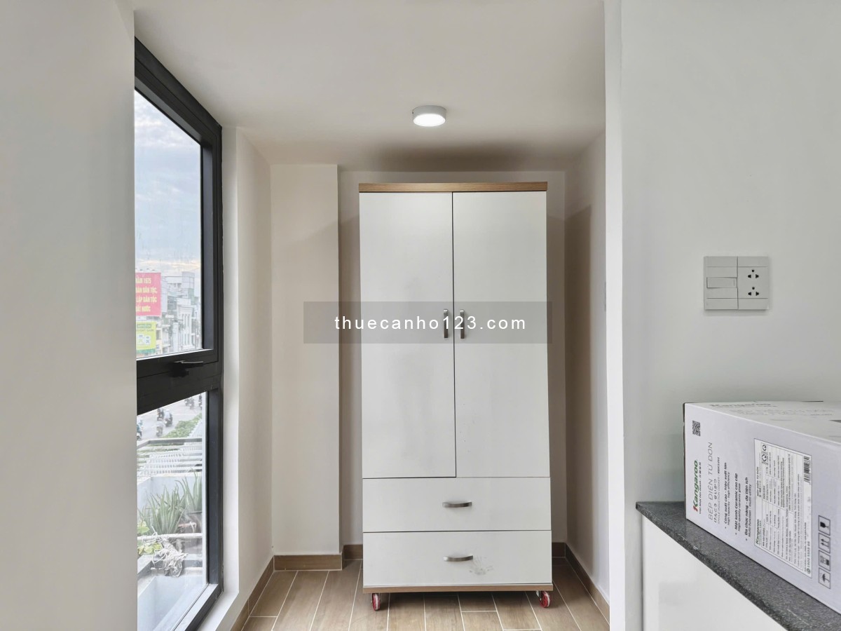 Căn Hộ Mới Xây Ngay Hai Bà Trưng, Tân Định Quận 1 Dạng Phòng Duplex/ Gác Cao Có Thang Máy, Bảo Vệ