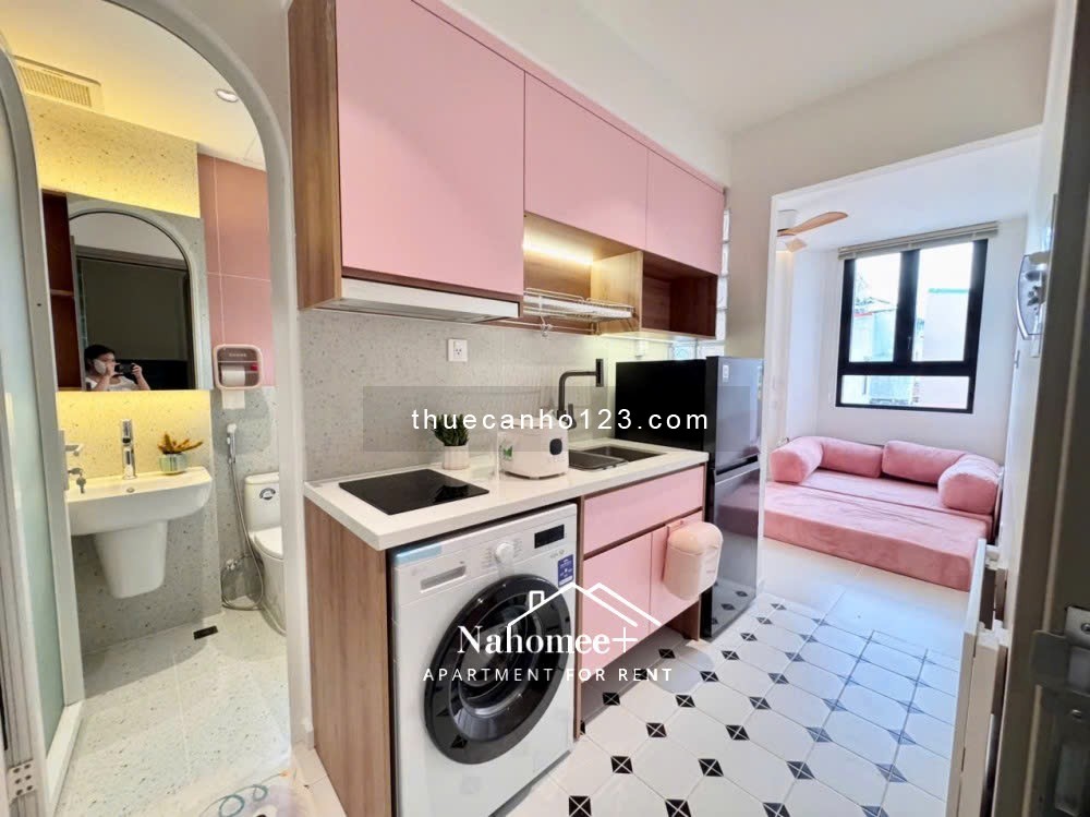 Khai trương Căn Hộ mới Balcon/Cửa Sổ, Nội Thất hiện đại, máy giặt riêng - Bình Thạnh