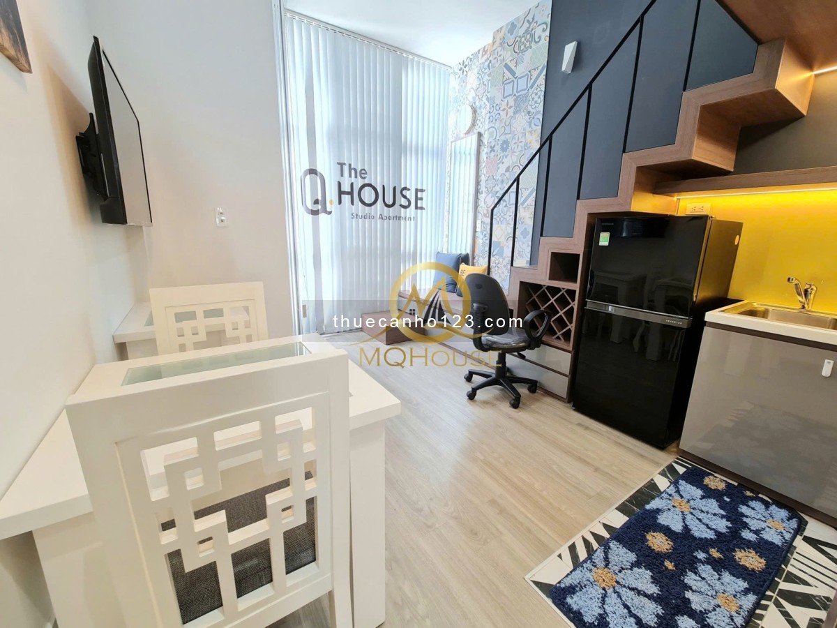 Cho Thuê Căn Hộ Duplex, Ban Công, Full Nội Thất gần Phan Văn Trị, Phạm Văn Đồng