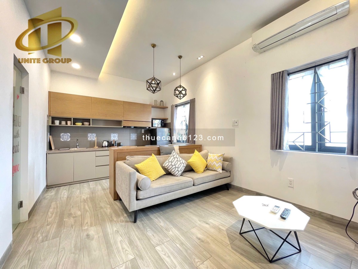 Căn 1PN Luxury, ban công, mới, Full Nội Thất – Tân Thuận Tây – gần ĐH UFM, TDTU, RMIT, NTTU