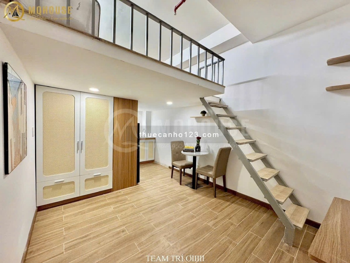 Khai trương Chung Cư Mini – Ở được 4 người, 4 xe – Đại Học Công Nghiệp, Văn Lang – Dạng Duplex – giặ