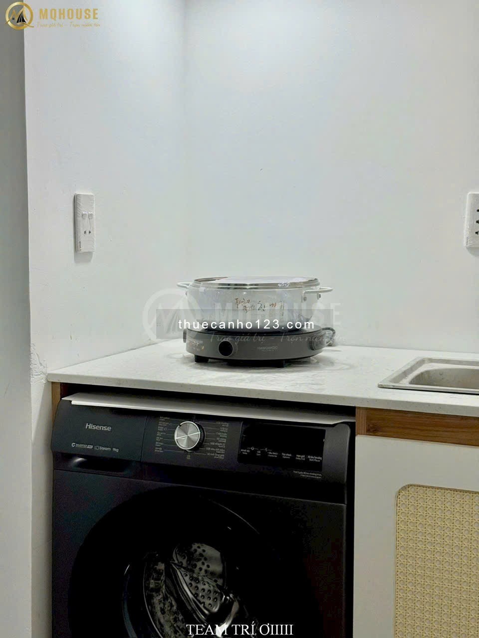 Khai trương Chung Cư Mini – Ở được 4 người, 4 xe – Đại Học Công Nghiệp, Văn Lang – Dạng Duplex – giặ