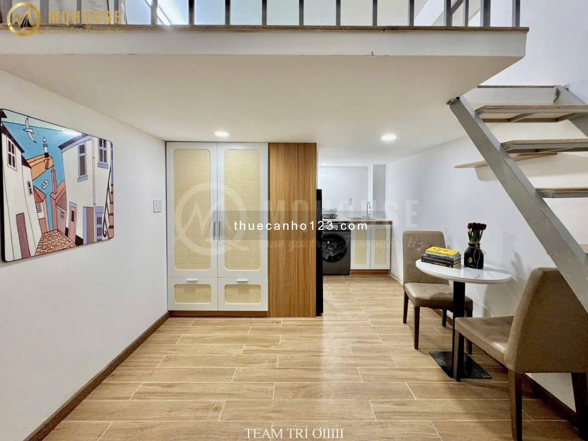 Khai trương Chung Cư Mini – Ở được 4 người, 4 xe – Đại Học Công Nghiệp, Văn Lang – Dạng Duplex – giặ