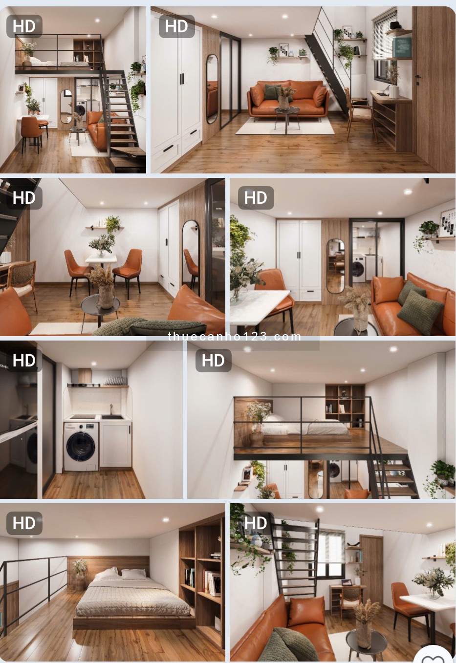 Khai trương Chung Cư Mini – Ở được 4 người, 4 xe – Đại Học Công Nghiệp, Văn Lang – Dạng Duplex – giặ