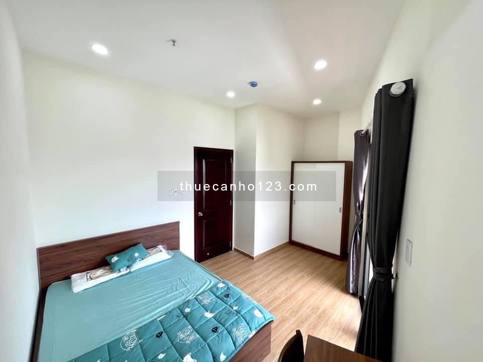 Căn Hộ 2 Phòng Ngủ Ban Công Thoáng Mát, Full Nội Thất. Toà Nhà Cao Cấp, Thang Máy, Hầm Xe, Bảo Vệ.