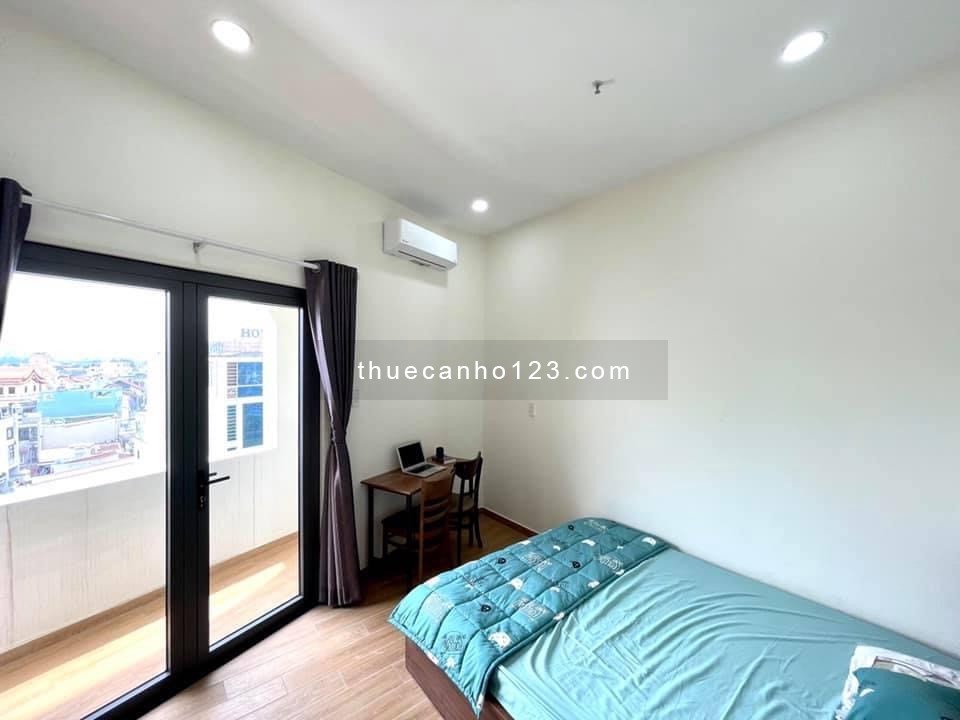 Căn Hộ 2 Phòng Ngủ Ban Công Thoáng Mát, Full Nội Thất. Toà Nhà Cao Cấp, Thang Máy, Hầm Xe, Bảo Vệ.