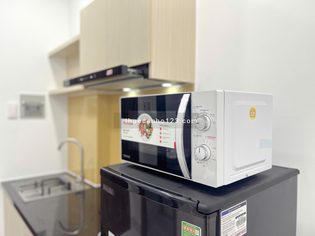 Căn Hộ Mới, Full Nội Thất Thoáng Mát. Ngay Cầu Thị Nghè - Quận 1. Thang Máy, Hầm Xe. Giá Thật.