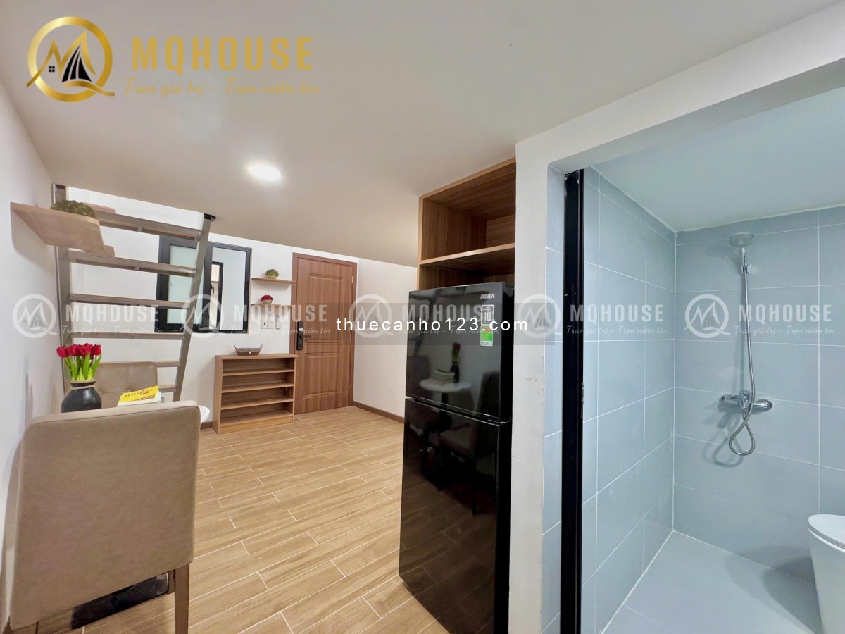 Cho thuê duplex gần Văn Lang, IUH, Emart – ở 5 người, 5 xe