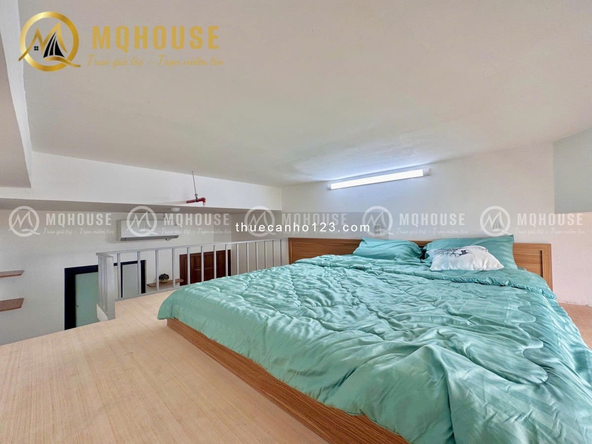 Cho thuê duplex gần Văn Lang, IUH, Emart – ở 5 người, 5 xe