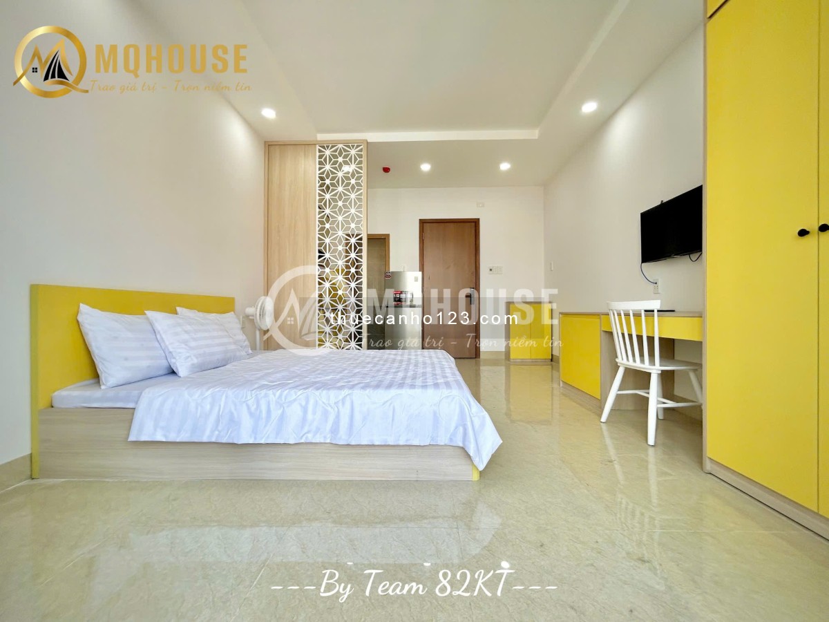 Căn Hộ Mới, Full Nội Thất, Ban Công, Giặt Riêng. Ngay Hàng Xanh Và Trường Hồng Bàng, Hutech, GTVT