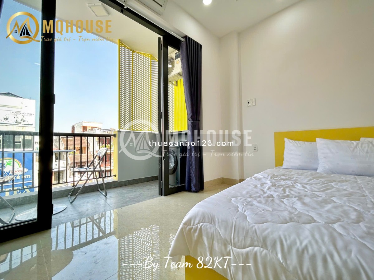 Căn Hộ Mới, Full Nội Thất, Ban Công, Giặt Riêng. Ngay Hàng Xanh Và Trường Hồng Bàng, Hutech, GTVT