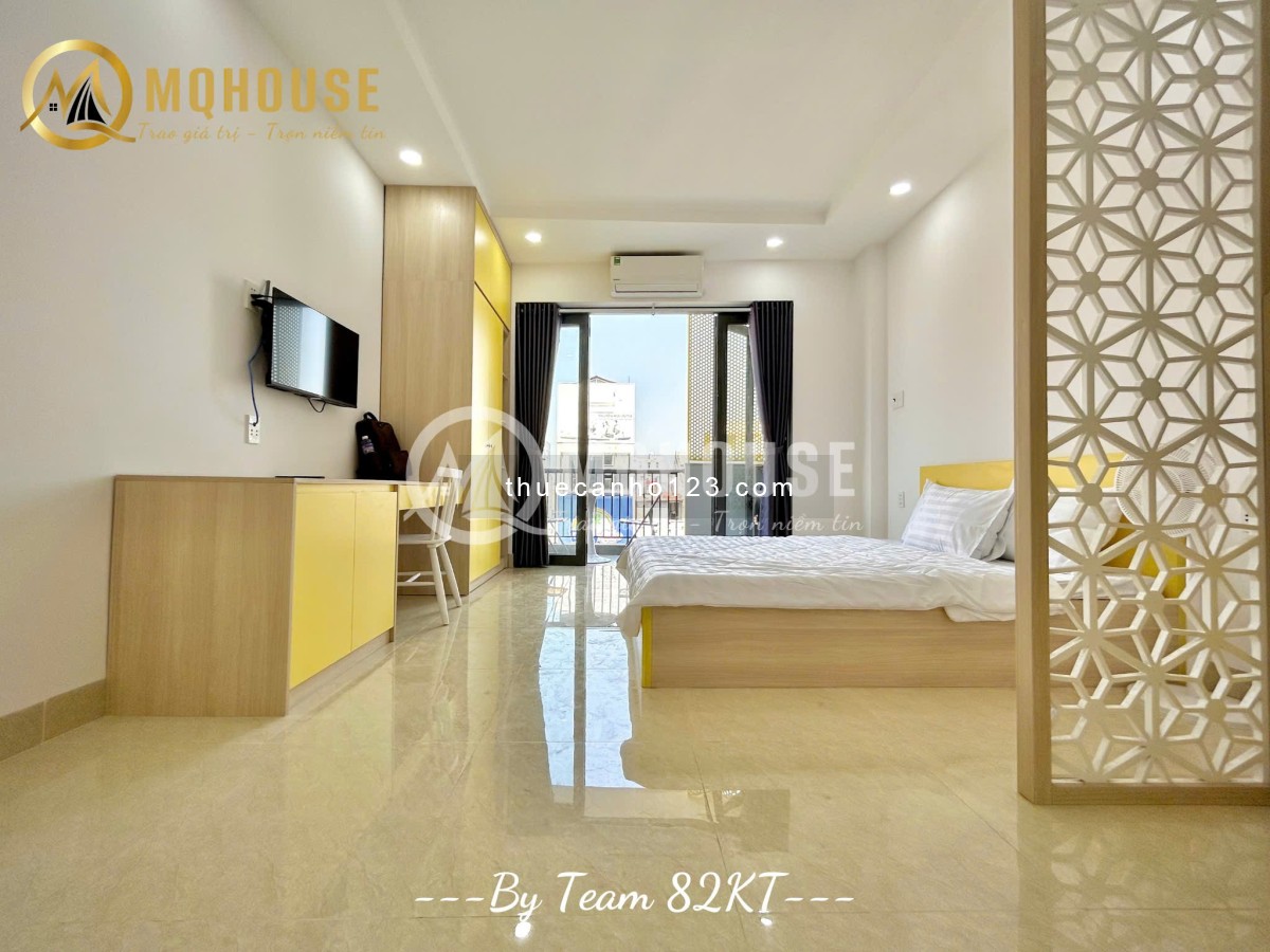 Căn Hộ Mới, Full Nội Thất, Ban Công, Giặt Riêng. Ngay Hàng Xanh Và Trường Hồng Bàng, Hutech, GTVT