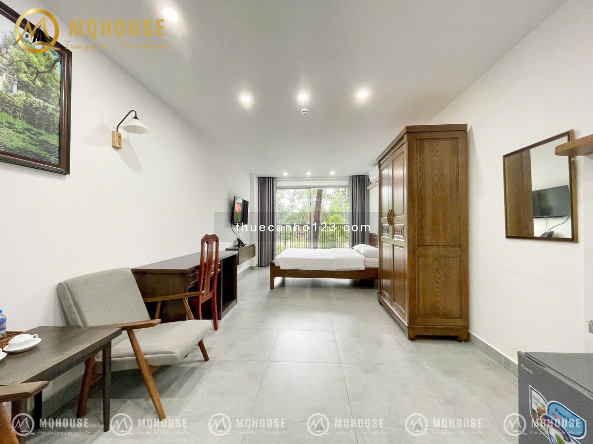 Cho thuê căn hộ Tân Bình 1PN 1WC, 40m2, 8 triệu bao phí chỉ tính ĐIỆN + NƯỚC